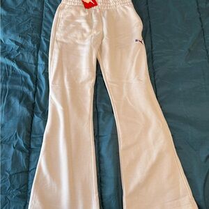 Puma Cream Sweatpants Joggers